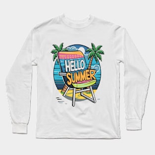 Hello summer Long Sleeve T-Shirt